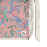 [Patchwork Canvas Bag] Banana Leaves - Pale Pink (6625180975222)