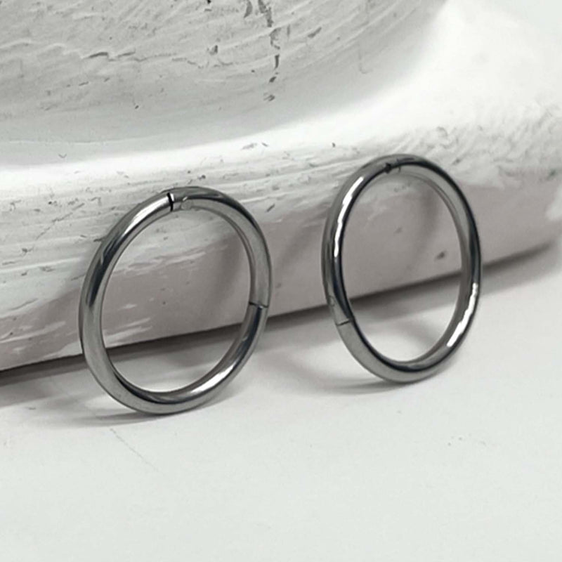 [BLESSEDBULLET]1mm surgical steel thin round earring_11/13/15mm (6563005104246)