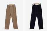 タート コットン ハイウエスト スリム ワイド 春 パンツ(2color) / Tart Cotton High Waist Slim Wide Spring Pants (2 colors)