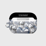 STEEL COVY HEART-GREY(AIR PODS PRO-HARD) (6602474094710)