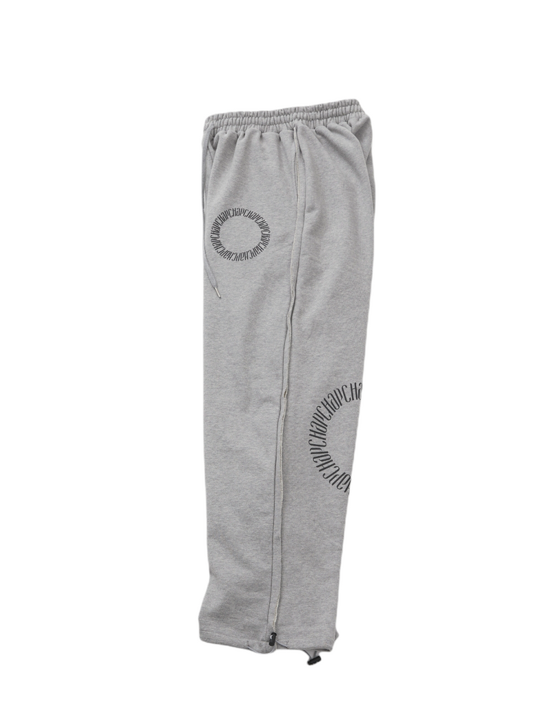 サークルロゴスウェットパンツ / Circle Chap Logo Sweat Pants(Melange)