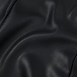 Diane Leather Mini Dress [BLACK] (6618901938294)