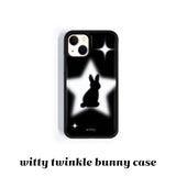 ウィッティトゥインクルバニーアイフォンケース / witty twinkle bunny phone case (white star epoxy ver.)