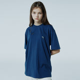 Dolphin embroidery short sleeve t-shirts (6566836174966)