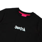 スイッチロゴクロップTシャツ/SWITCH LOGO CROP T-SHIRT (FOR WOMAN)_SWS3TS52BK