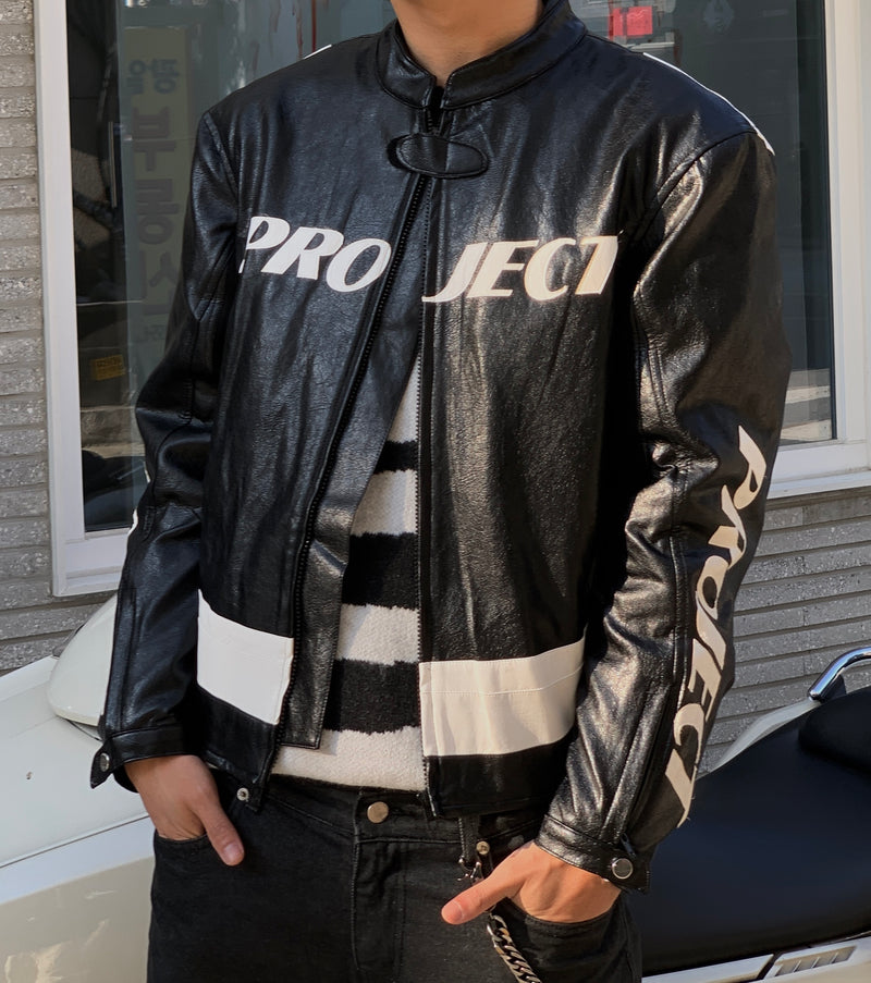 プロジェクトバイカーレザージャケット / Project Biker Leather Jacket
