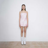 Frill mini dress (Pink) (6582414082166)