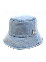 Washing Light Denim Bucket Hat (6602097098870)