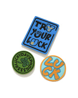 Lucky Charms LUCK Wappen Badge A/Yellow Blue (4623090483318)
