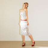 ROSE COSAGE LACE LONG SKIRT_WHITE