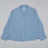 ASCLO Laro Stripe Open Collar Shirt (5color) (6573122224246)