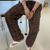 Check Pleats Pants(2color) (6562665398390)
