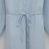 (OP-6142)ハイムボーイフィットシャツドレス