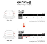 BBDデニムバケットハット / BBD Ripped Custom Smile Logo Denim Bucket Hat (Black)