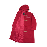 Patch Work Duffle Coat - Red (6674868174966)