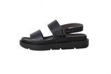 サントリーニサンダル552/Santorini Sandals Leather Black 552