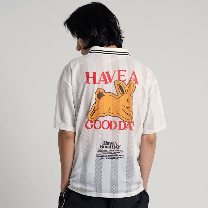 ハブアグッドデイユニフォームTシャツ / Have a Good Day Uniform T-shirt_BNTHURS07UWH