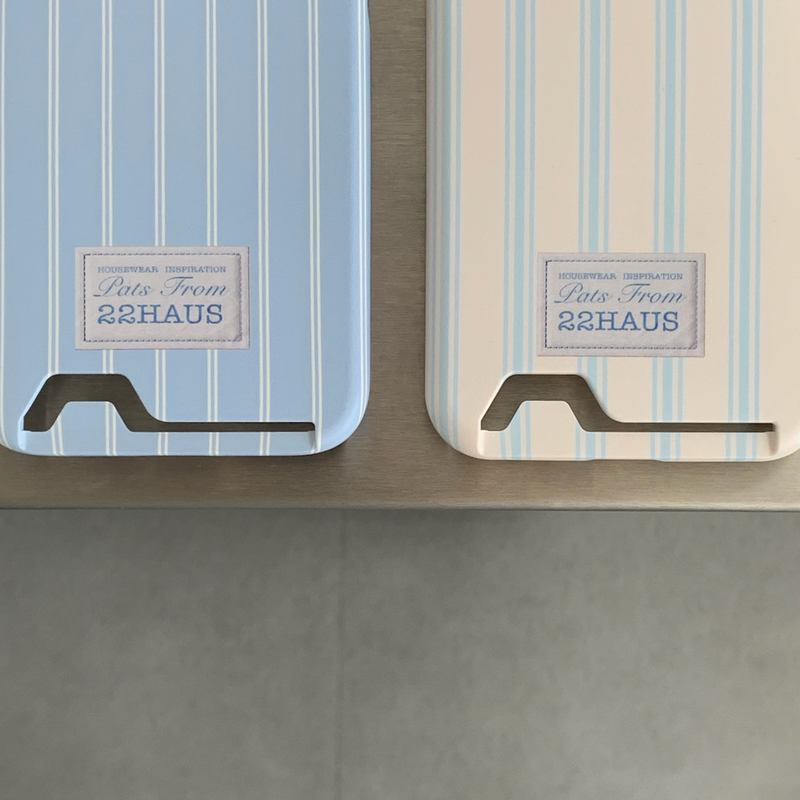 pajama card case - sky blue