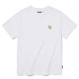 WITTY BUNNY WAPPEN T-SHIRT [WHITE]