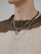 ハンドメイド レイヤード OS ネックレス / [SET] Handmade Layered OS Necklace