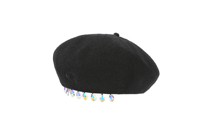 13シャンデリアウールベレー帽 / 1 3 chandelier wool beret (4579938205814)