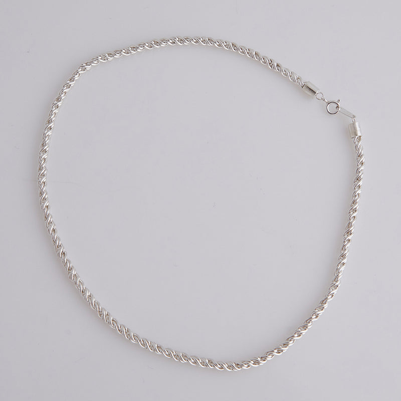 ダブルロープボールドチェーンネックレス / double rope bold chain necklace