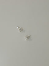 バンピーパールピアス / bumpy pearl earring - silver