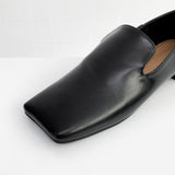 Cha Cha Square Leather Loafers (6657644658806)
