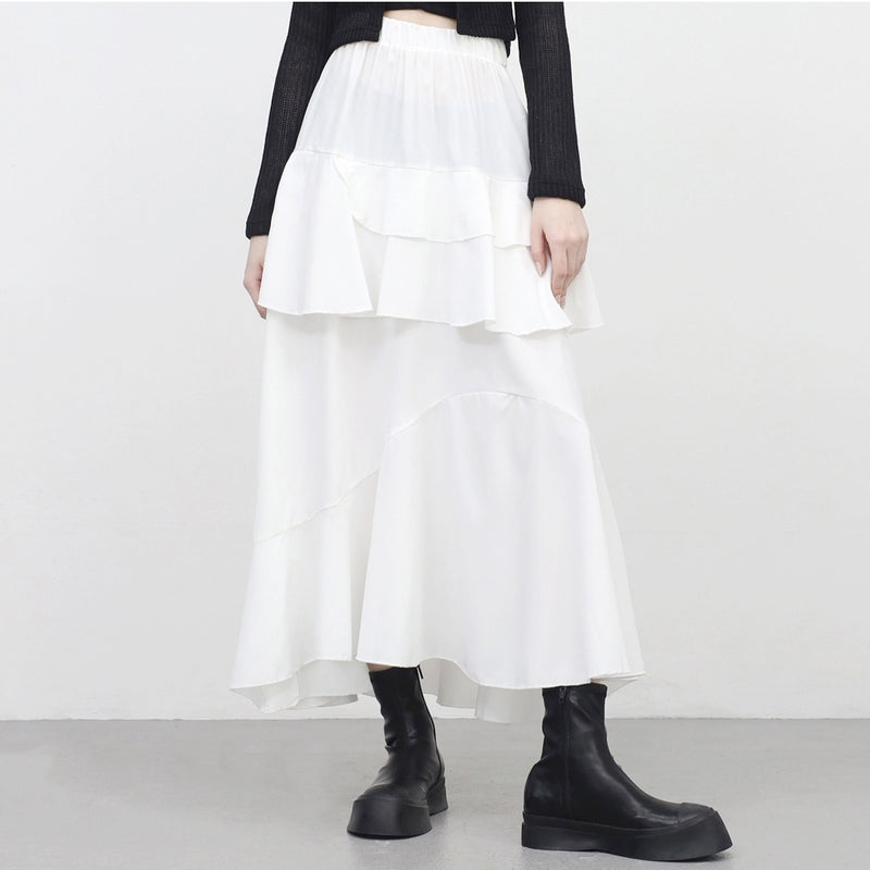 フリルカンカンロングスカート / Youf frill cancan long skirt