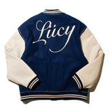 ルーシースタジアムジャケット/LUCY stadium jacket