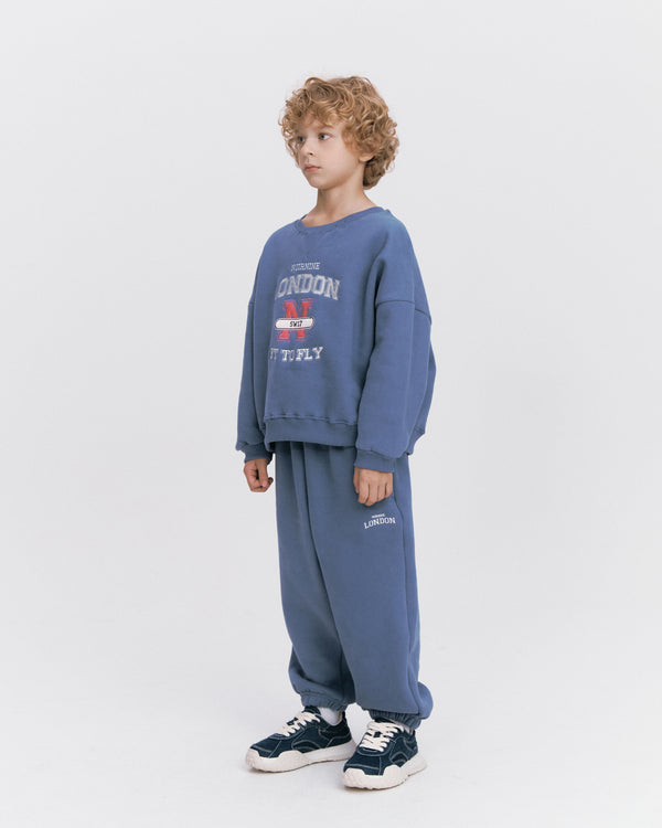 KIDS London SW17 Jogger Pants [BLUE]
