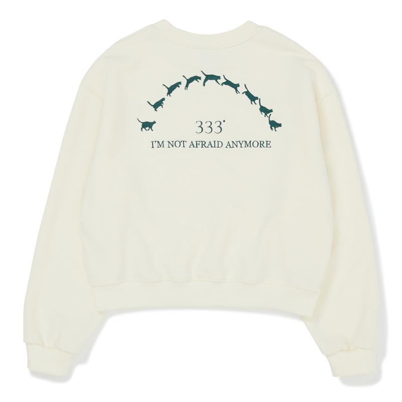 Kitty 333 Sweatshirt [CREAM] (6674523717750)