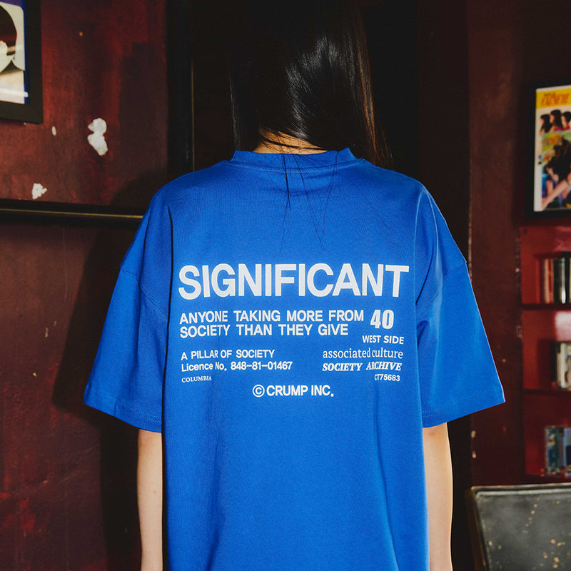 SIGNIFICANTTシャツ/SIGNIFICANT T-SHIRT