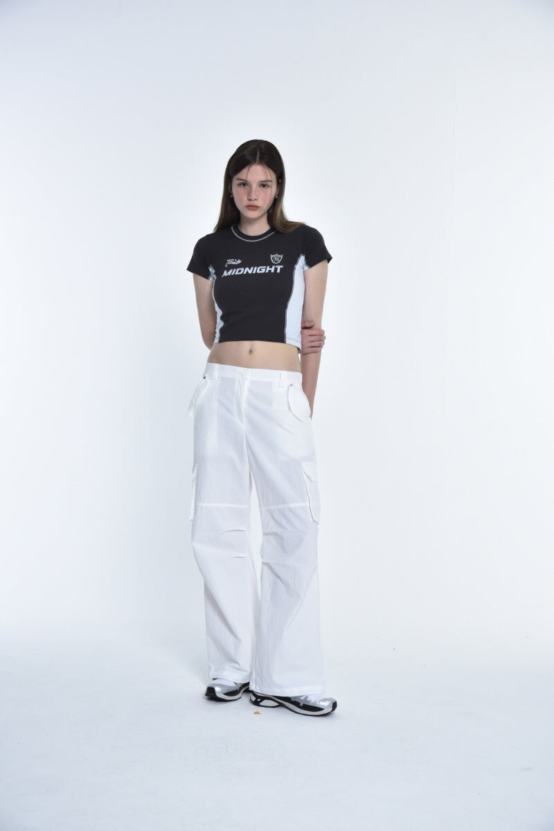 サマーカーゴパンツ / summer cargo pants (white)