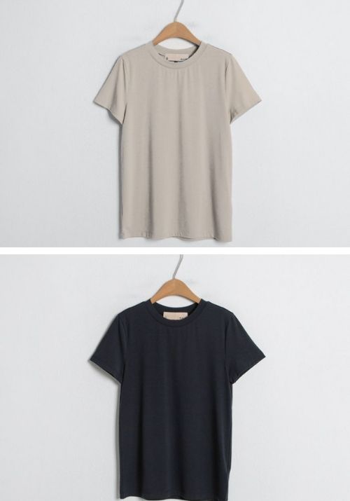(T-6399) Daily Standard Short Sleeve T-Shirt (6686395105398)