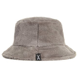 ファーロゴポイントバケットハット / Fur logo point bucket hat