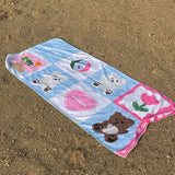 ウィーラブビーチタオル / we love beach towel