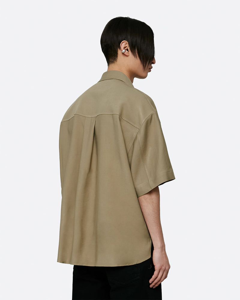 バンブーハーフシャツ / Bamboo half shirt ( 3 COLOR )