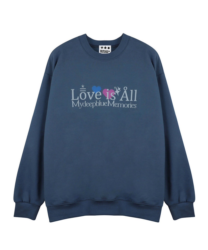 Love is All スウェットシャツ(スカイダイバー)