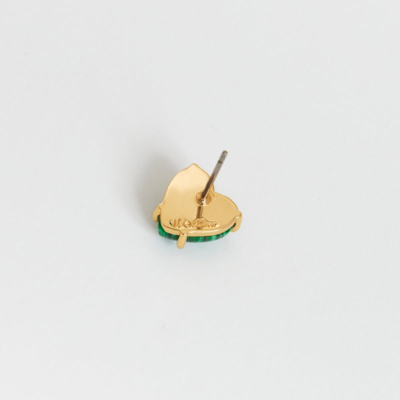 プチハートピアス/Petite Heart Earrings_Green
