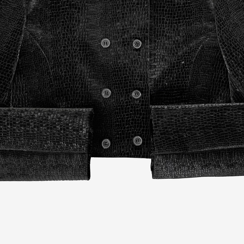 Forge Cracked Leather Jacket (6694385844342)