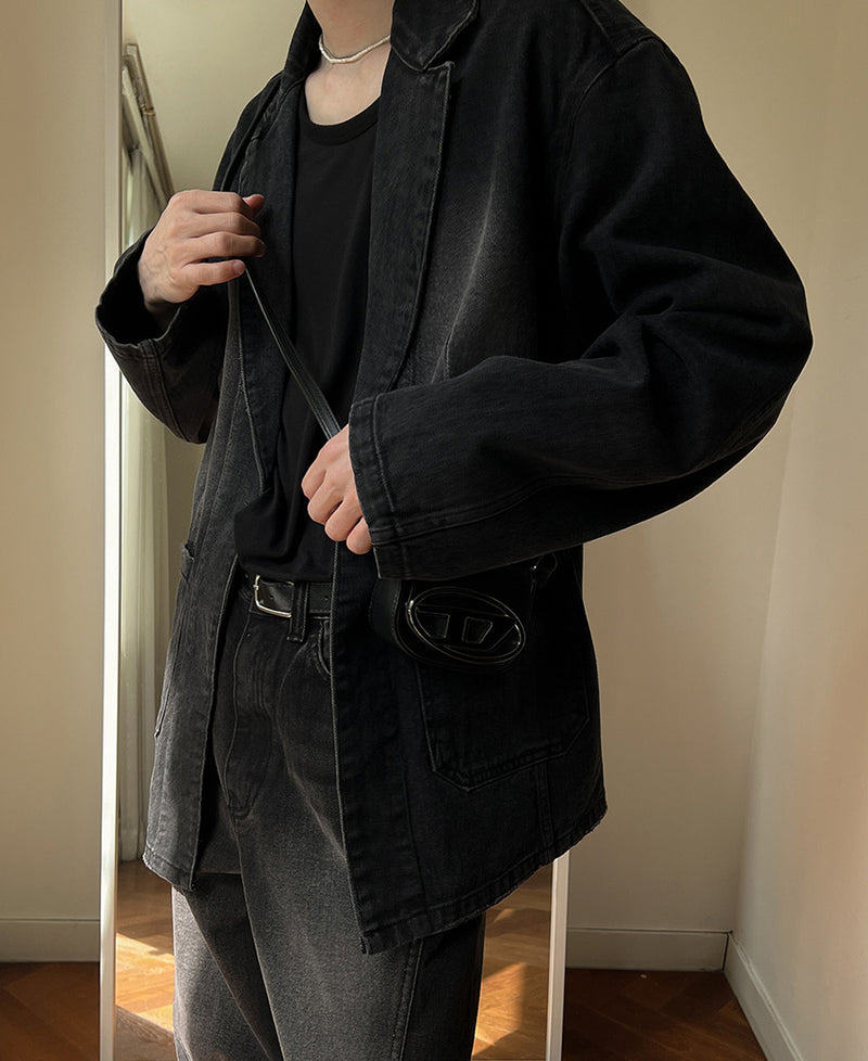 ビンテージライトデニムジャケット/Vintage Light Denim Jacket (2 color)