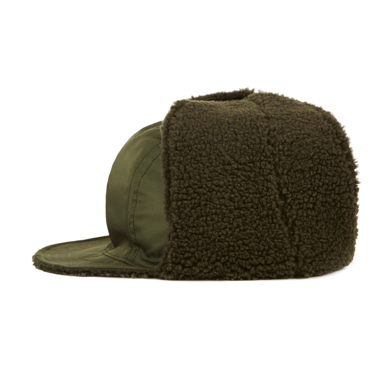 スタッドロゴオーバーフィットトルーパーハットカーキ/Stud Logo Over Fit Trooper Hat Khaki