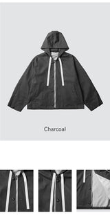 ネオボディデニムジャケット/neo hoody denim jacket 2color