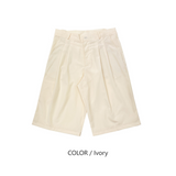 メモリーナイロンバルミューダパンツ / ASCLO Memory Nylon Bermuda Pants (3color)