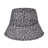 メッシュレオパードバケットハット / Mesh Bucket Hat Leopard Gray