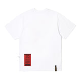 ポケットオーバーサイズTシャツ/22 POCKET OVERSIZED T-SHIRTS WHITE / BLACK