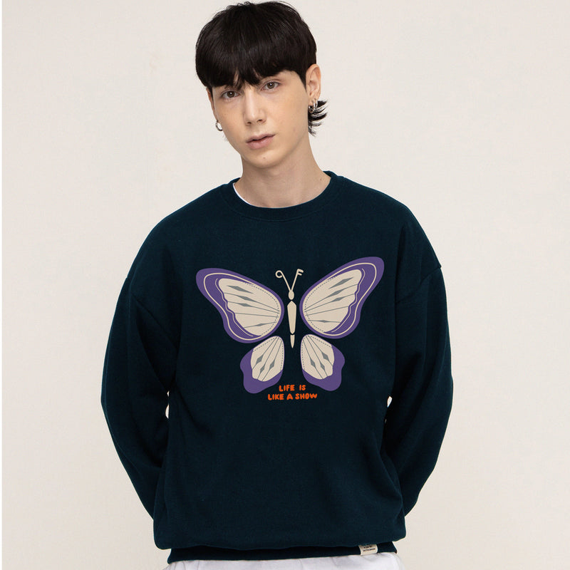 バタフライ スウェットシャツ / Butterfly Sweatshirt