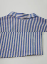 ストライプコットンシャツ (2color)