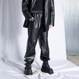 エコレザージョガーパンツ ウィメン / Eco Leather Jogger Pants Women